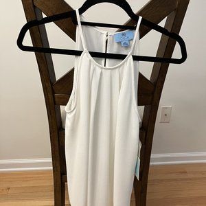 Cece -  Sleeveless Pleated Halter Top